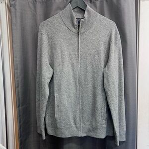 Polo by Ralph Lauren Merino Wool Zip Up Sweater